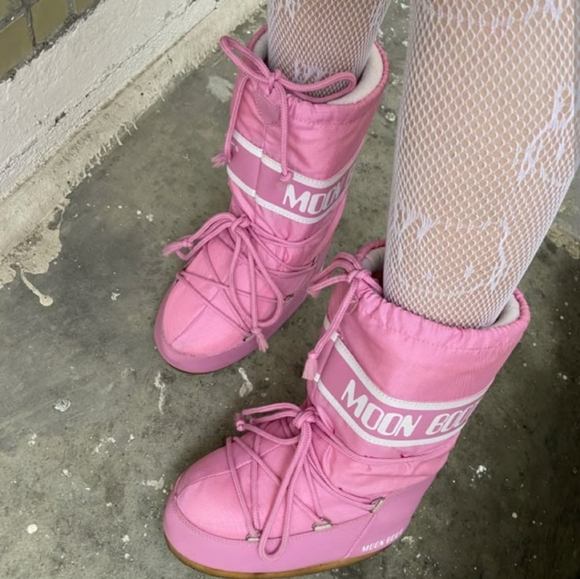 Moon Boot Icon Tall Boot Pink - Picture 10 of 16
